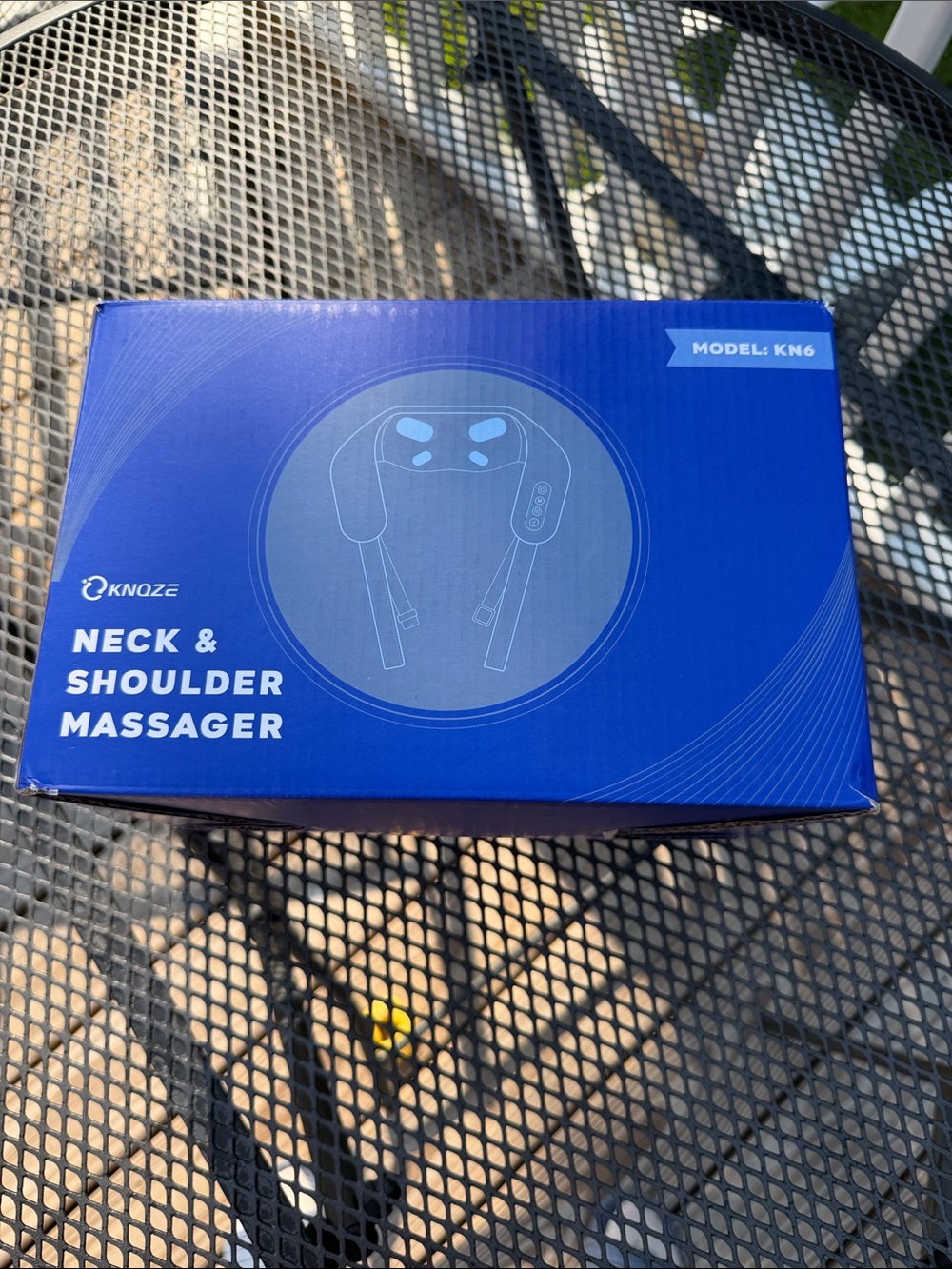 KNQZE Model KN 6 Neck & Shoulder Massager - Blue Box